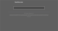 Desktop Screenshot of braclets.com